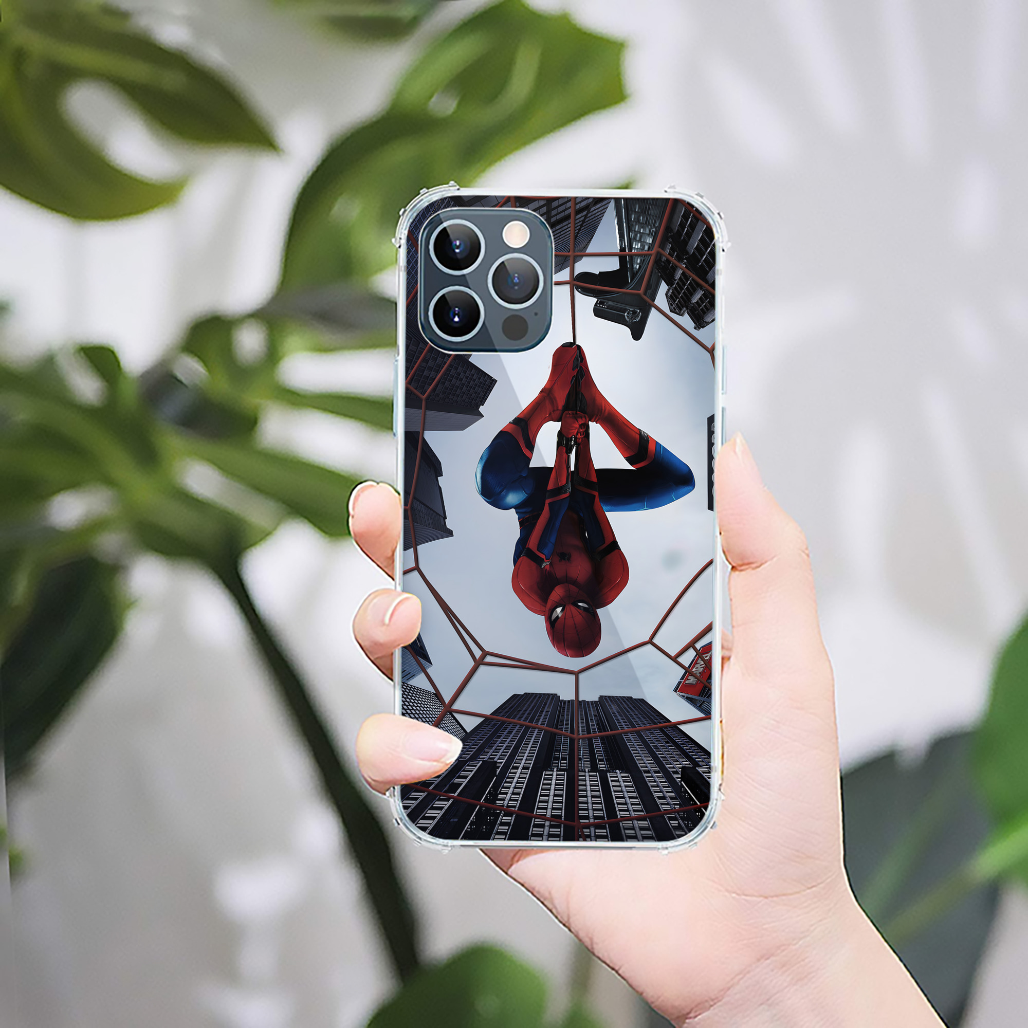 （画像用） アベンジャーズ The Avengers 【iPhone 12シリーズ対応】透明スマホケース（クリアソフトケース）